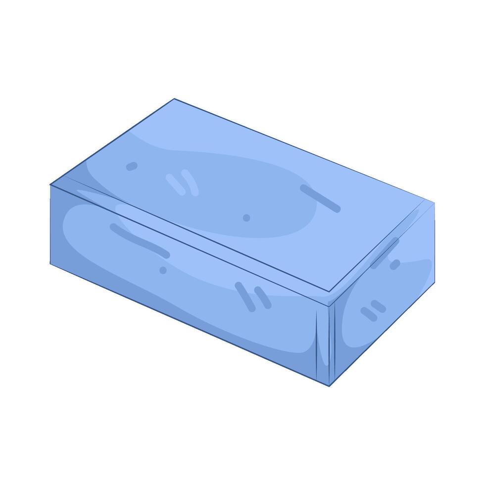 Illustration of Yoga Block vector