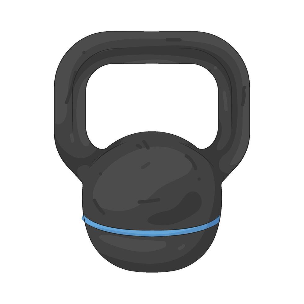 Illustration of Gym Kettlebell vector