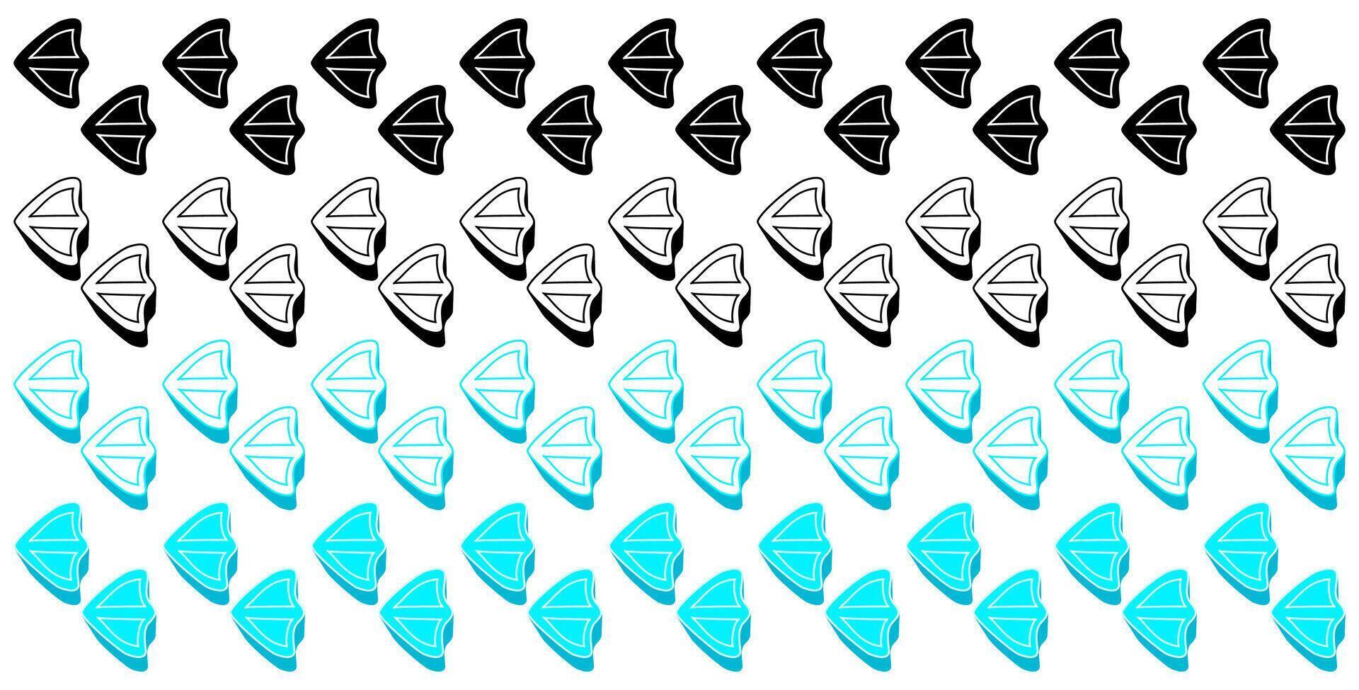 Set collections colourful stylish duck Animal footprint icon. duck paw print walking symbol illustration vector