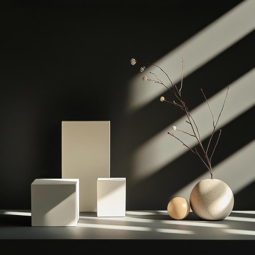 Essential Forms in Plainly Arranged Scenes photo