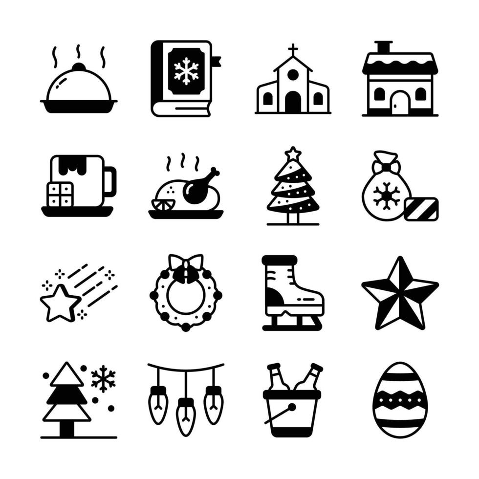 Check out our premium collection of event celebration glyph icons, vector