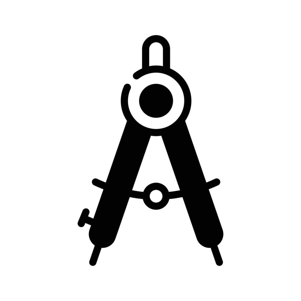 Grab this handy glyph icon of divider,. vector