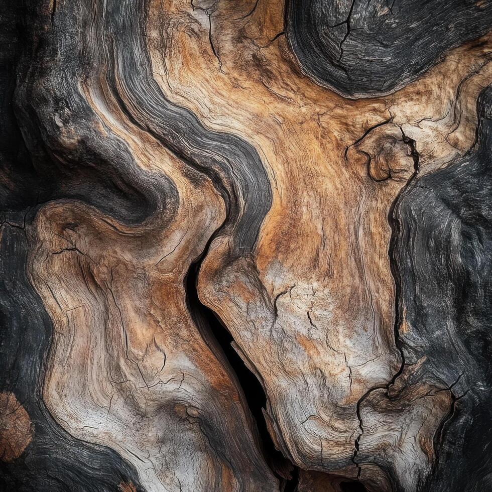 Rustic Wooden Surface Patterns photo