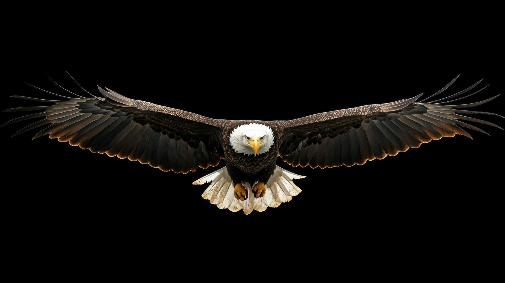 Gliding Eagle Bird of Prey photo