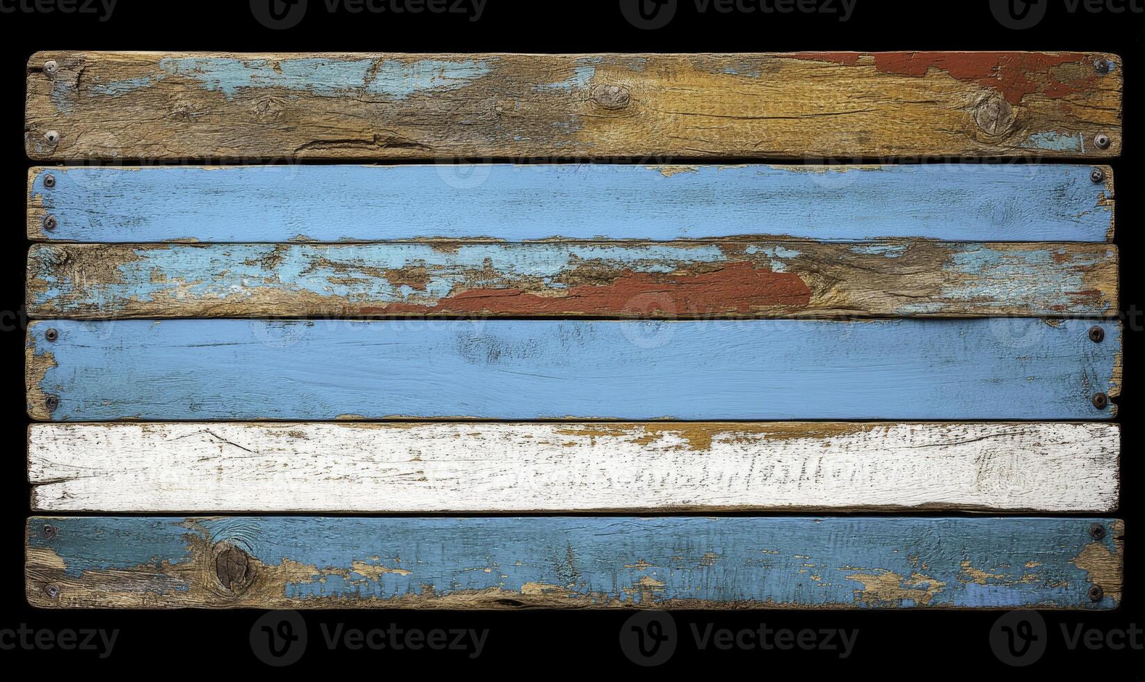 A wooden plank with paint on it photo