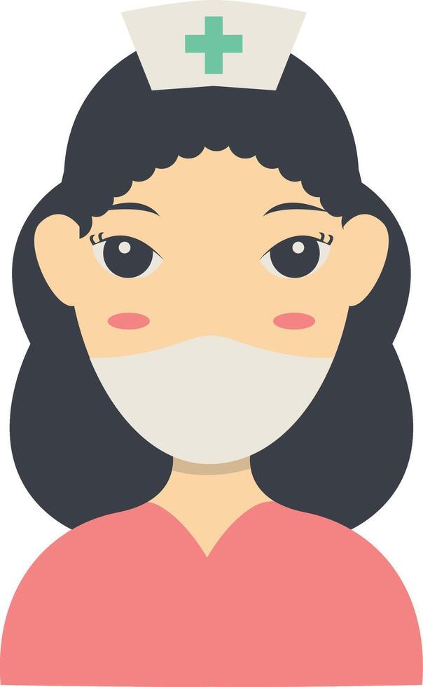 Illustration of Women Nurse vector