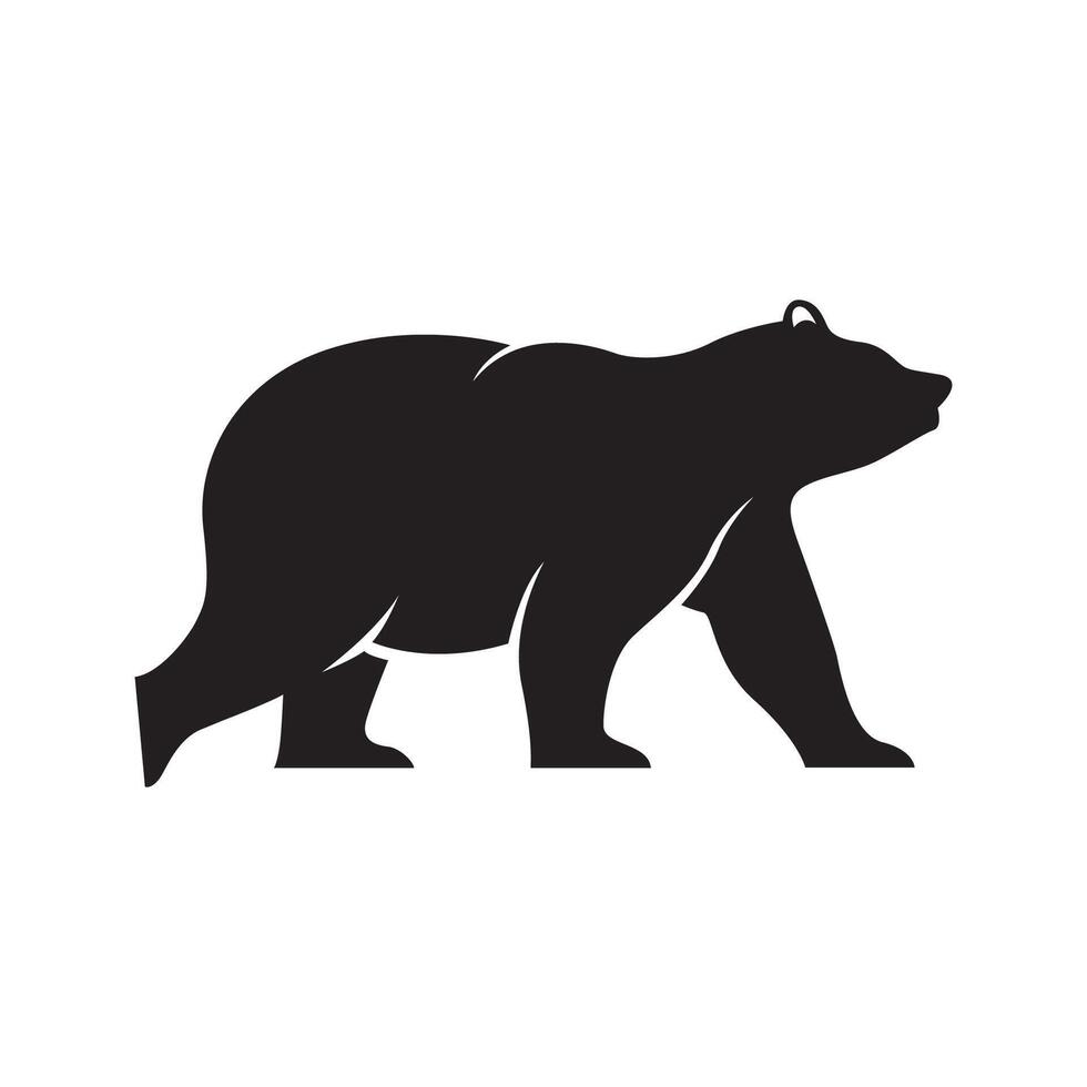 bear illustration design vector