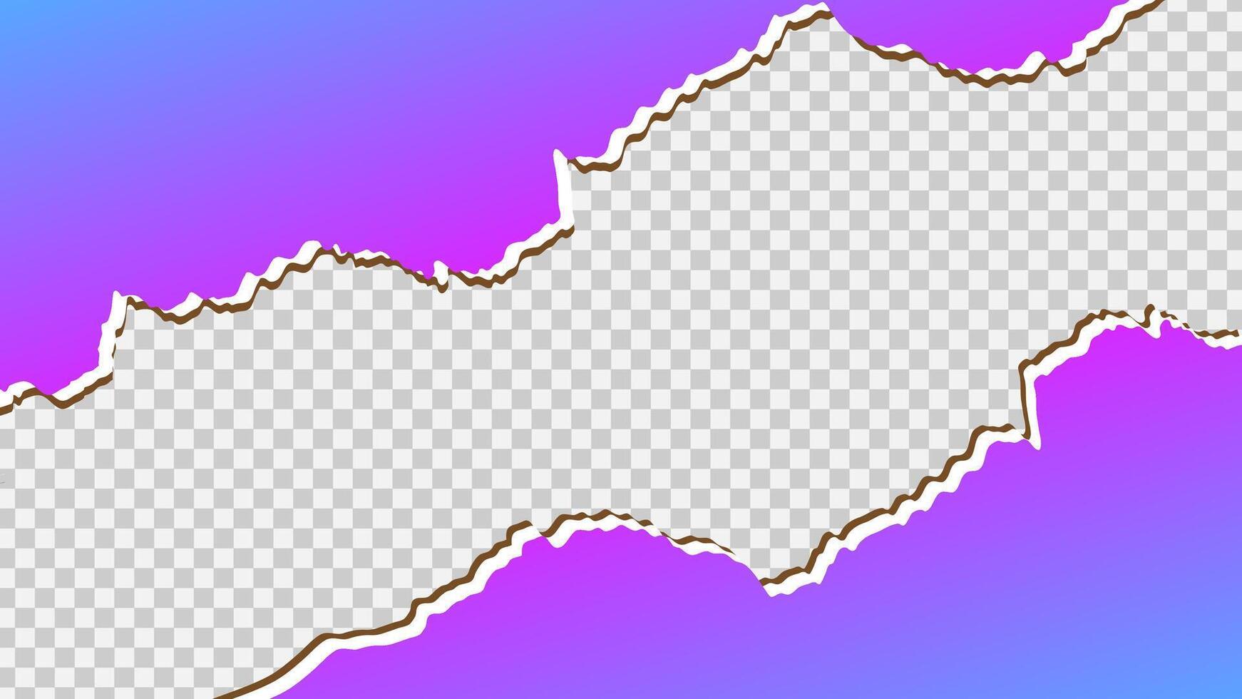 colorful background torn paper style vector