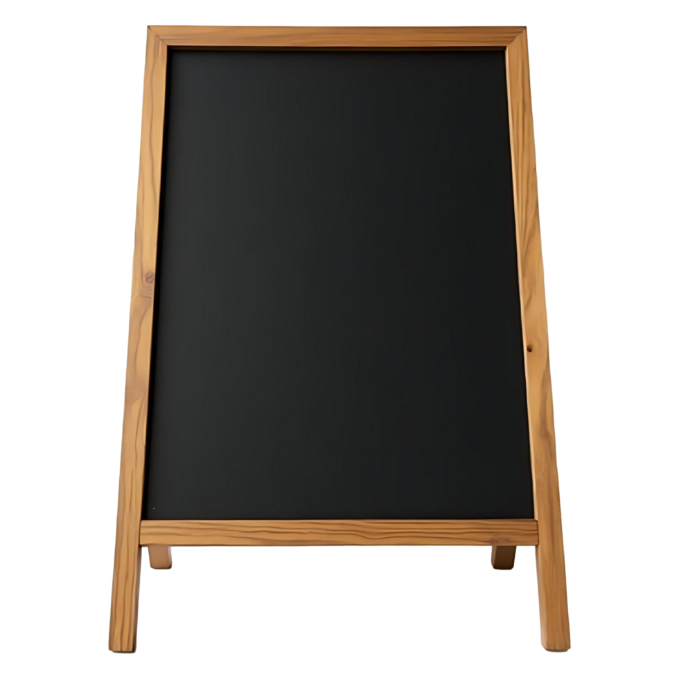 Reusable Mini Chalkboard Sign with Stand Ideal for Stores Decorative Displays png