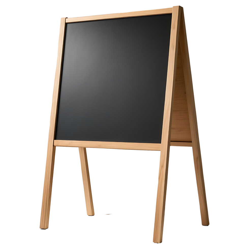 Tabletop Chalkboard Easel Small Freestanding Sign for Menus Messages png