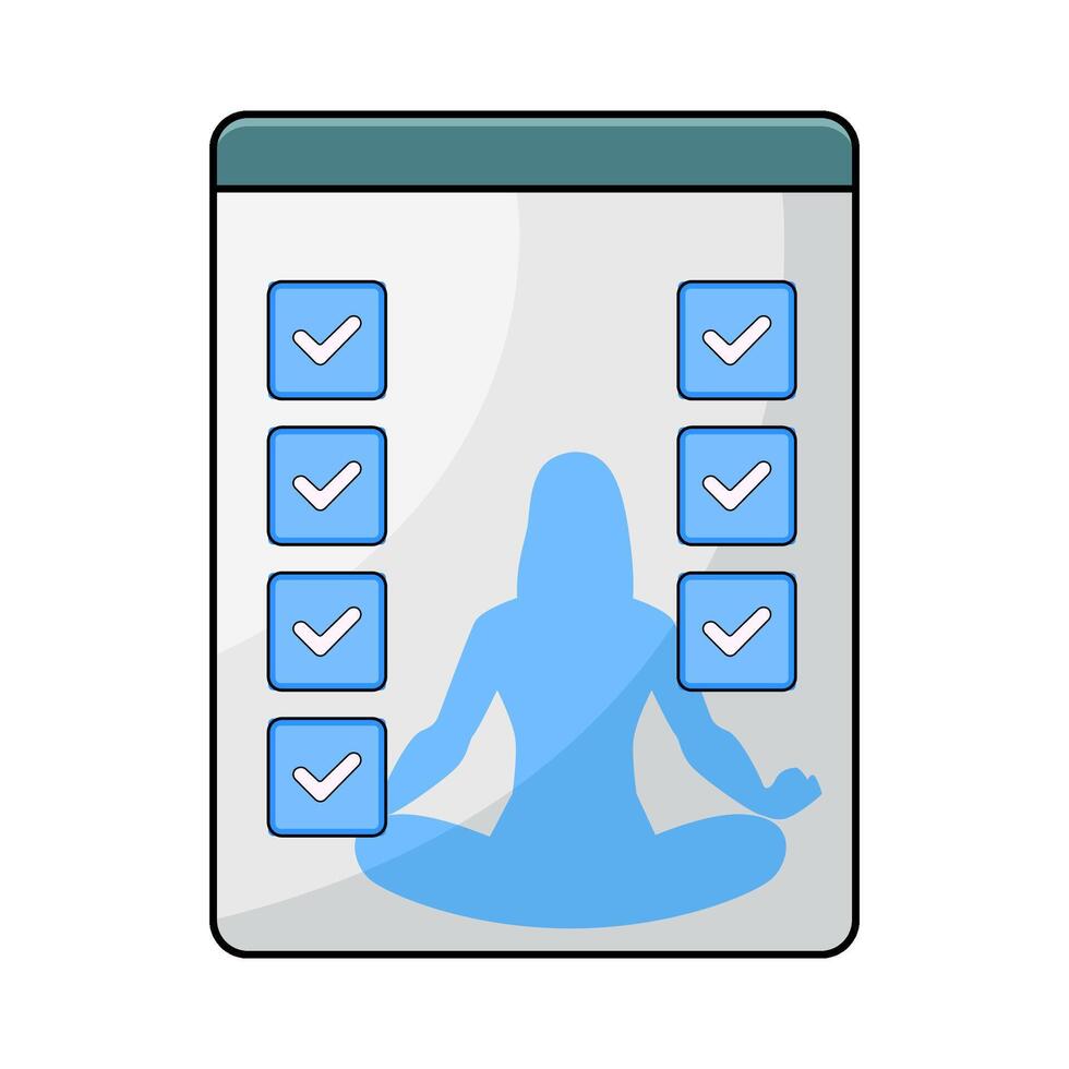 Gym Fitness Assessment vector