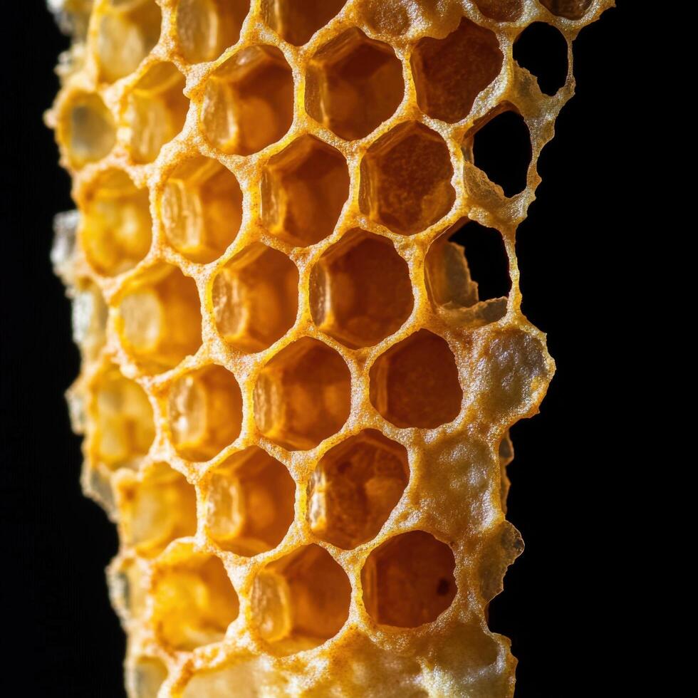 Natural Patterns in Detailed Honeycomb Structures photo