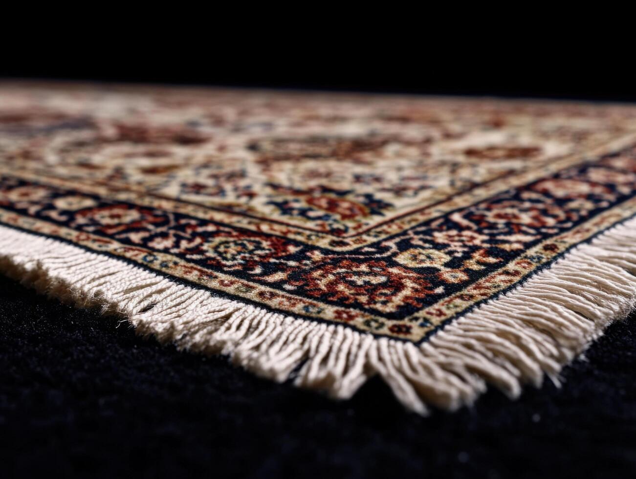 Artistic and Detailed Craftsmanship in Persian Carpets photo
