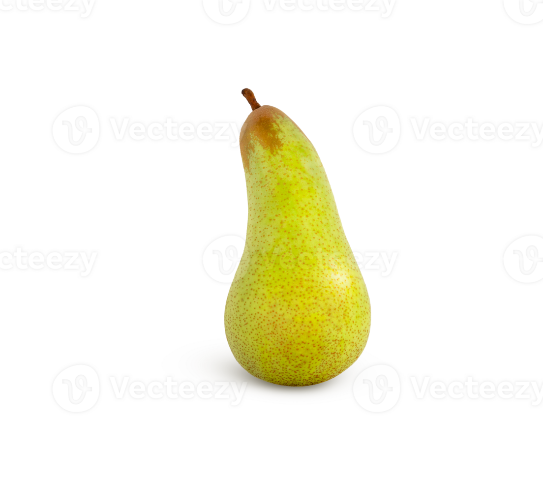 Juicy conference pear isolated with shadow png