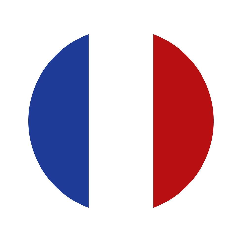 France flag icon isolate on white background vector