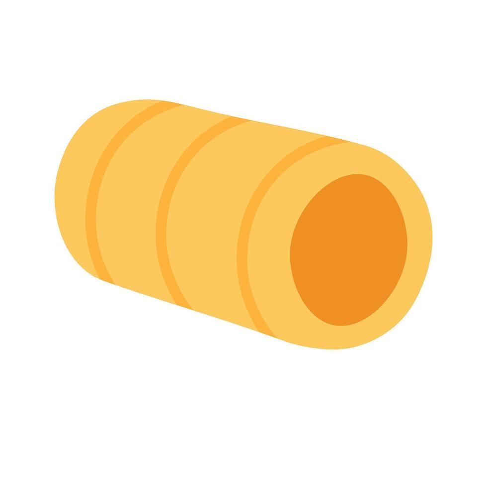Cute hamster tunnel toy in cartoon flat style. Bright colors, clean lines, isolated clipart. vector