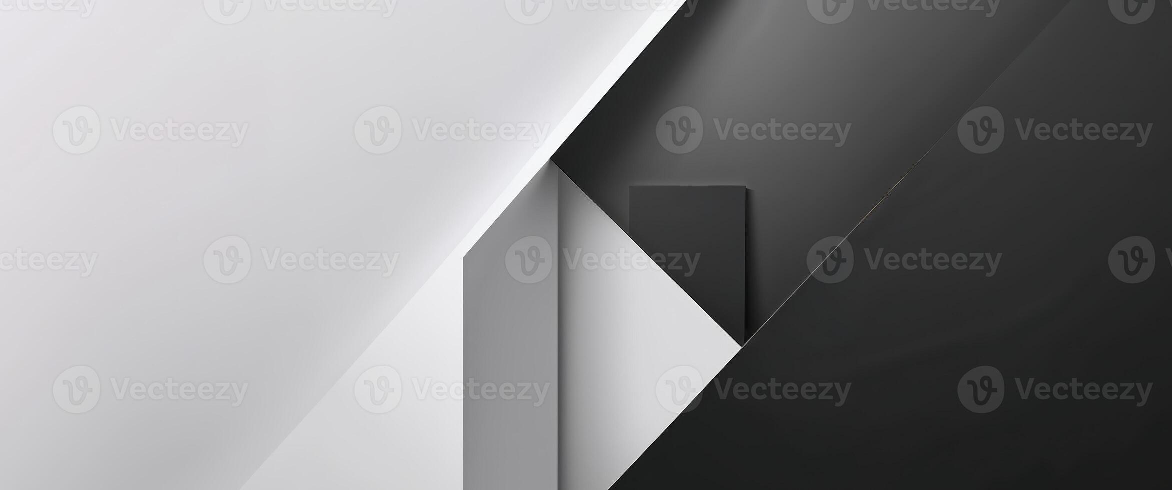 Black and white abstract background with a black and white geometric shape photo