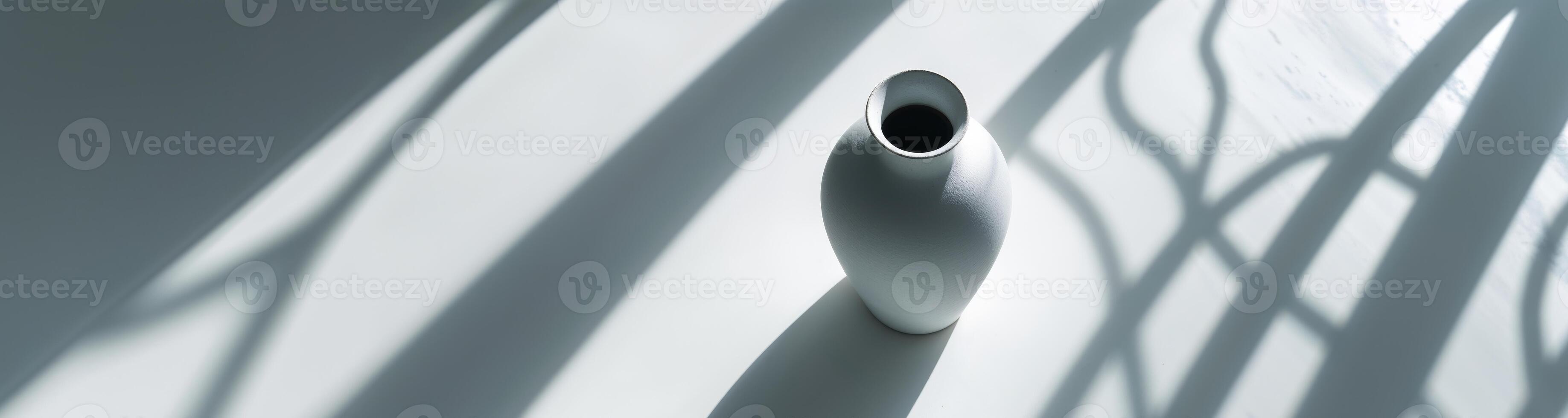 A vase is on the wall photo
