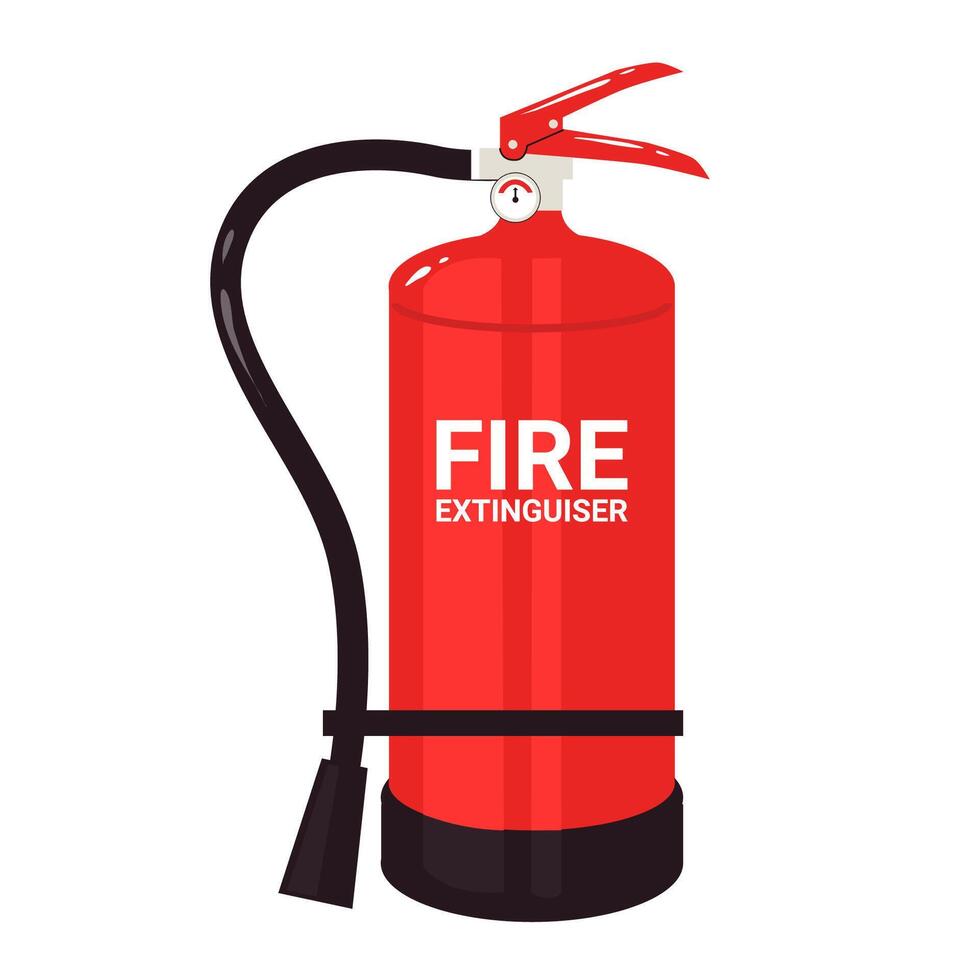 Fire extinguisher clipart vector