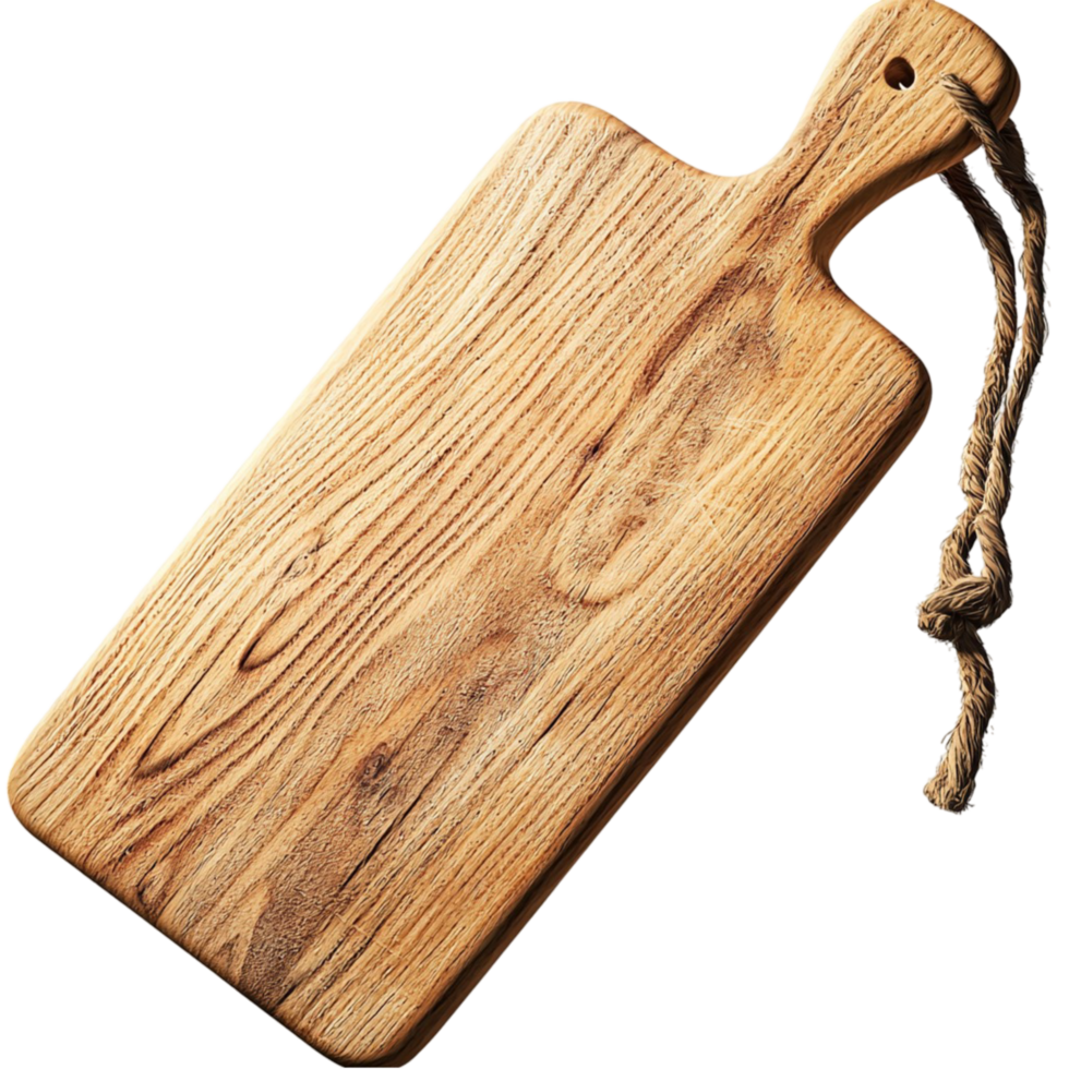 Cutting Board Wooden Kitchen Cooking Tool Item for Food Preparation, Convenient for Chopping, Slicing, and Preparing Ingredients png