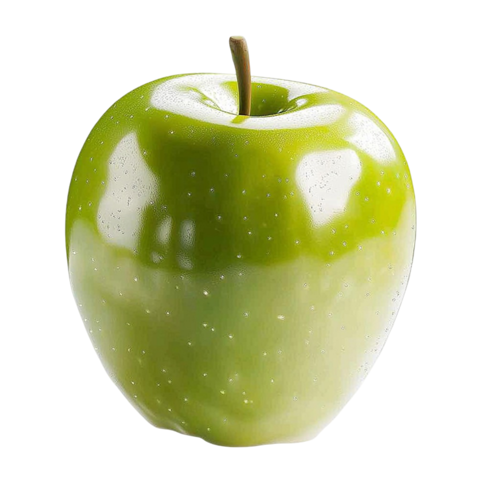 Apple Green Fresh Fruit Healthy Snack Food Crisp and Refreshing Natural Sweetness, Perfect for Snacking or Adding Freshness to Various Dishes png
