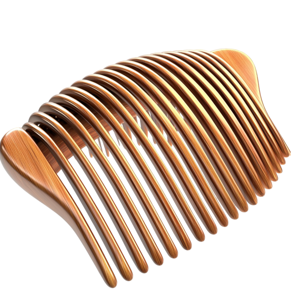 Wooden Hairbrush Set Natural Bristles Grooming Essential Stylish Design Haircare Tool Smooth Finish Classic Beauty Everyday Necessity png