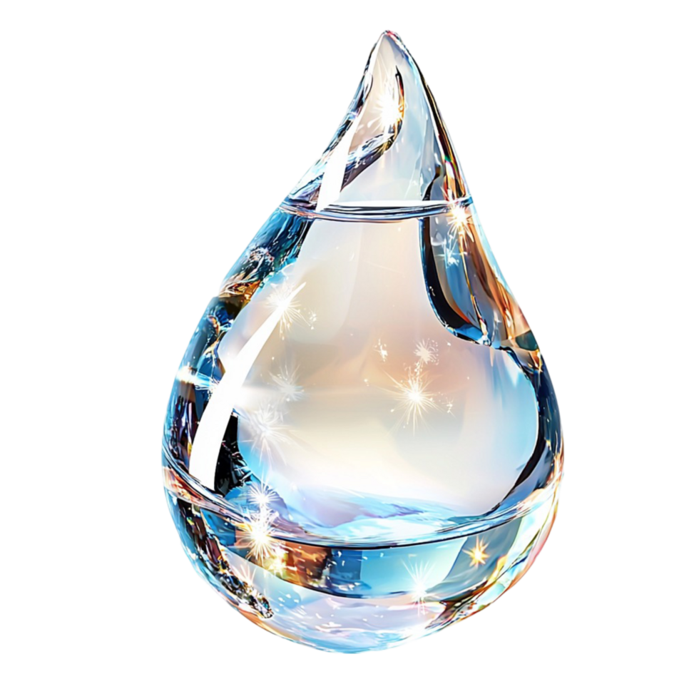 Blue Teardrop Ornament Decorative Elegance Luxury Charm Symbol Style png