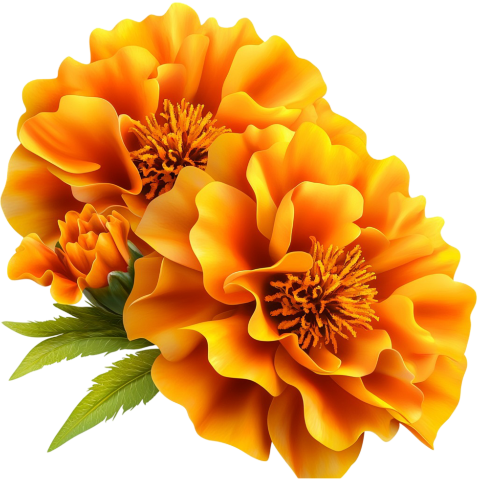 Orange Flowers Cluster Brings Natures Beauty to Life Minimalist Design that Reflects Elegance, Decorative Charm, and the Organic Simplicity of Natural Blossoms png