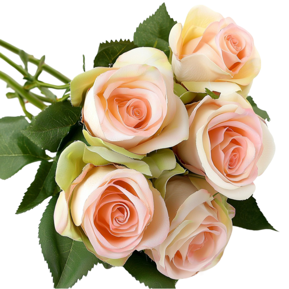 Pink Roses Bouquet Natures Beauty, A Symbol of Romantic Elegance and Charm, Perfect for Gifting on Special Occasions or Displaying as a Decorative Piece to Add Fresh, Lovely Fragrance and Beauty, png
