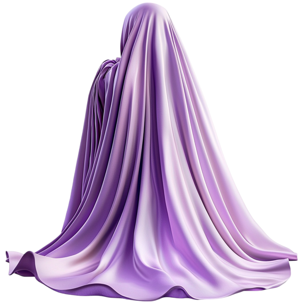 Purple regal cape showcasing luxury and dramatic elegance, a royal attire piece that radiates charm and style, ideal for theatrical entrances, ceremonial wear, or statement fashion historical flair. png