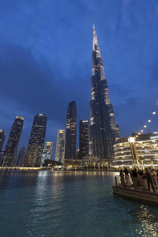 Dubai, United Arab Emirates - February 24, 2025 Burj Khalifa in Dubai, in United Arab Emirates photo