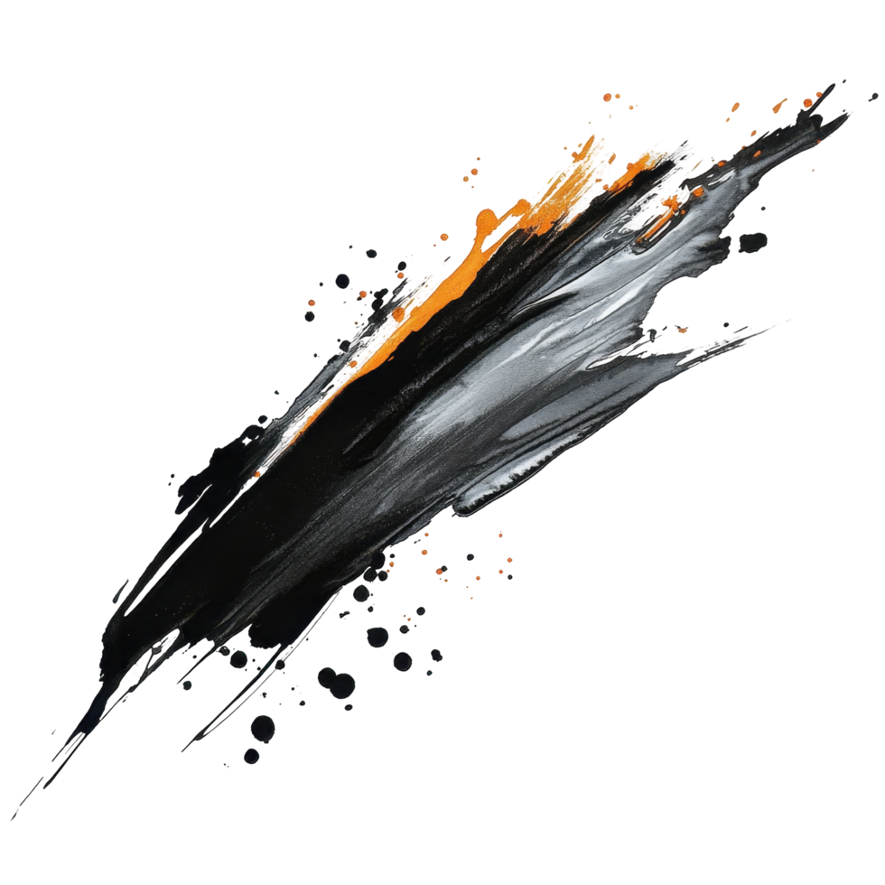 Abstract design with dynamic color splashes and geometric shapes. png