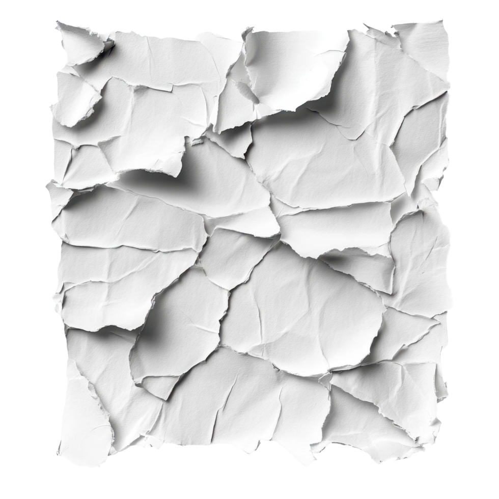 Cracked white paint texture, a visual representation of aged material. png