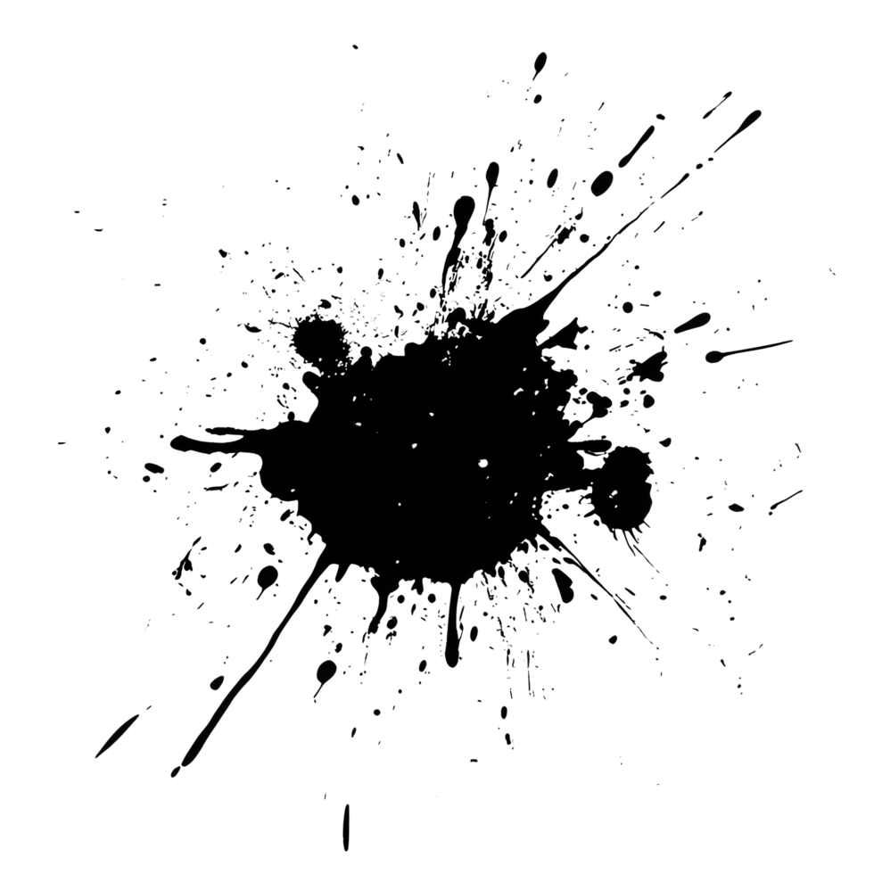 A complex, abstract explosion of fragmented colors. png