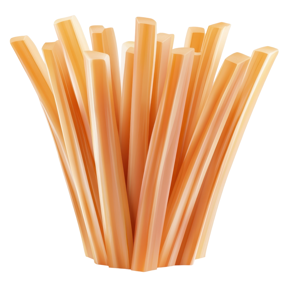 Stacked, light-orange, rectangular, crispy candy sticks. png