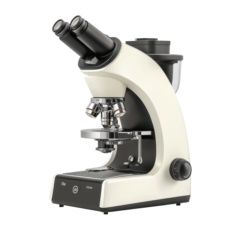 a microscope on a white background png