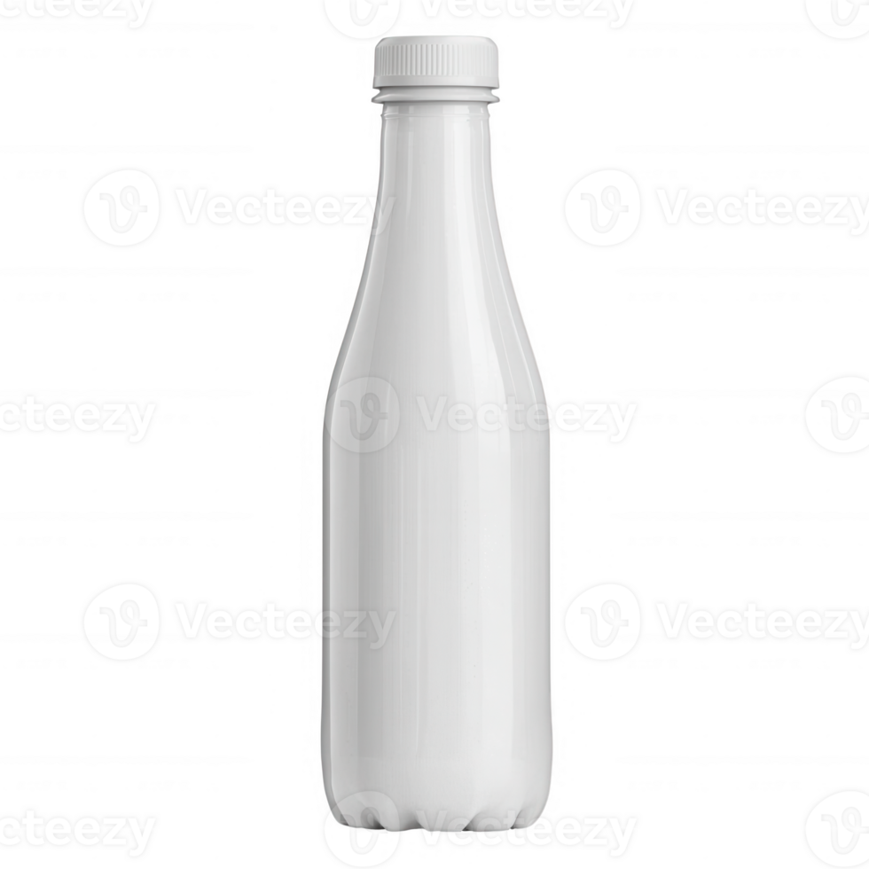 A clear bottle designed for beverages, featuring a sleek and minimalist style. Ideal for showcasing various drinks or for use in food-related themes. png