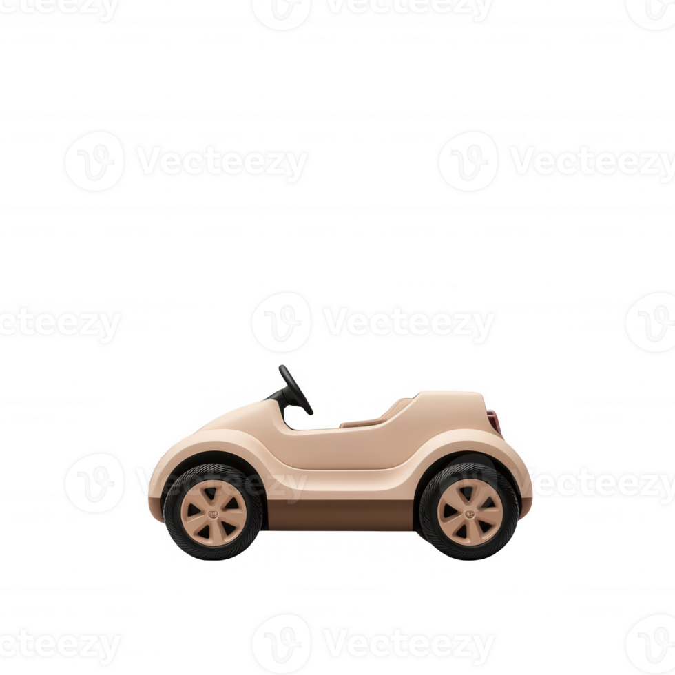 A fun toy car in a sleek design, perfect for imaginative play. Its smooth lines and vibrant colors attract young drivers, making it an ideal addition to any playroom. png