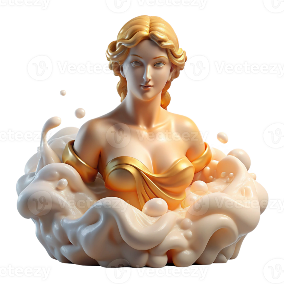 elegant modern dramatic classic A Aphrodite Emerging from the genuine original png