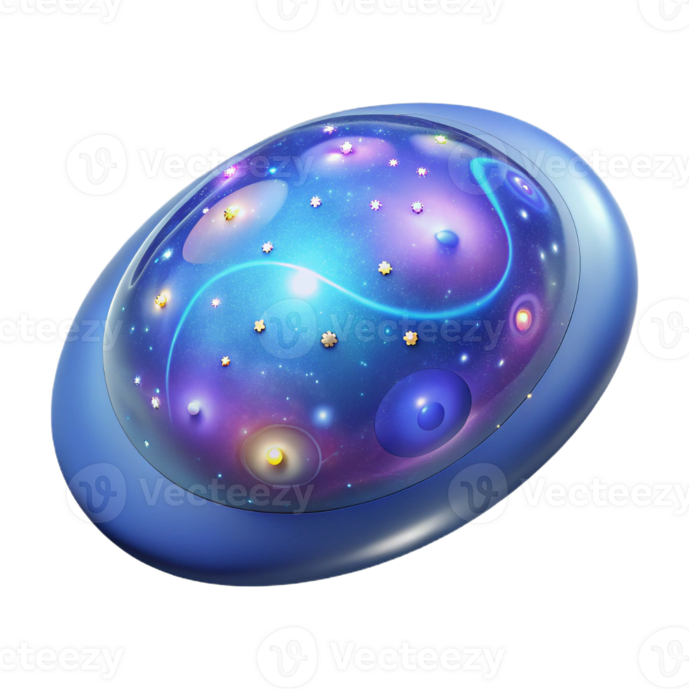 vibrant creative impressive abstract A Holographic Map of the Galaxy detailed genuine png