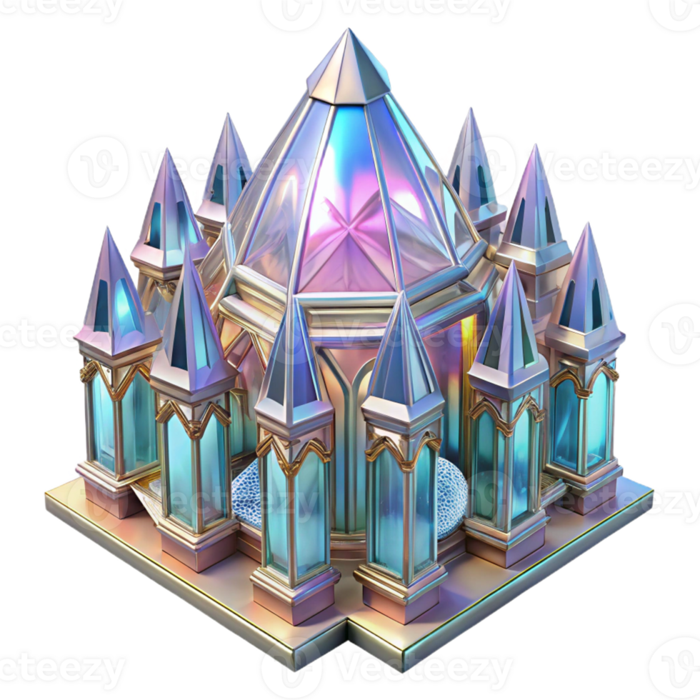 stunning vintage wonderful contemporary Crystal Palace Intricate Glass authentic premium png