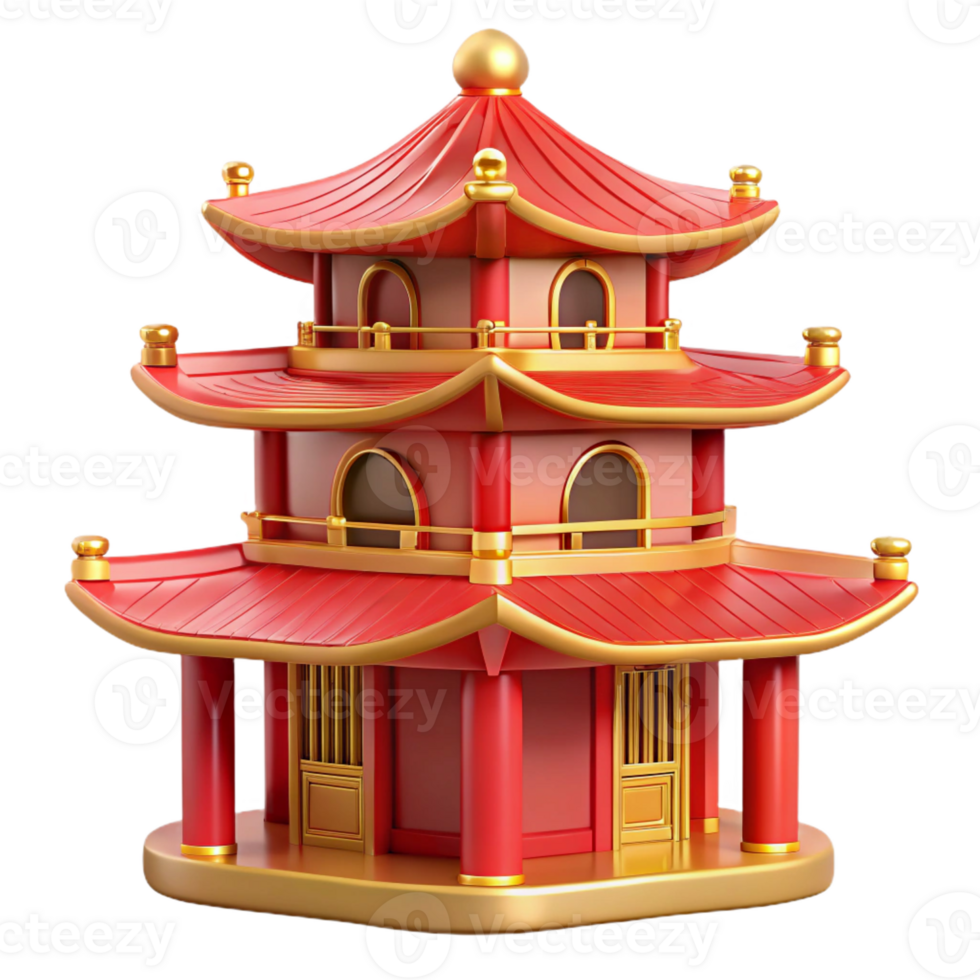 extraordinary rustic extraordinary rustic A Traditional Chinese Pagoda with high resolution premium png