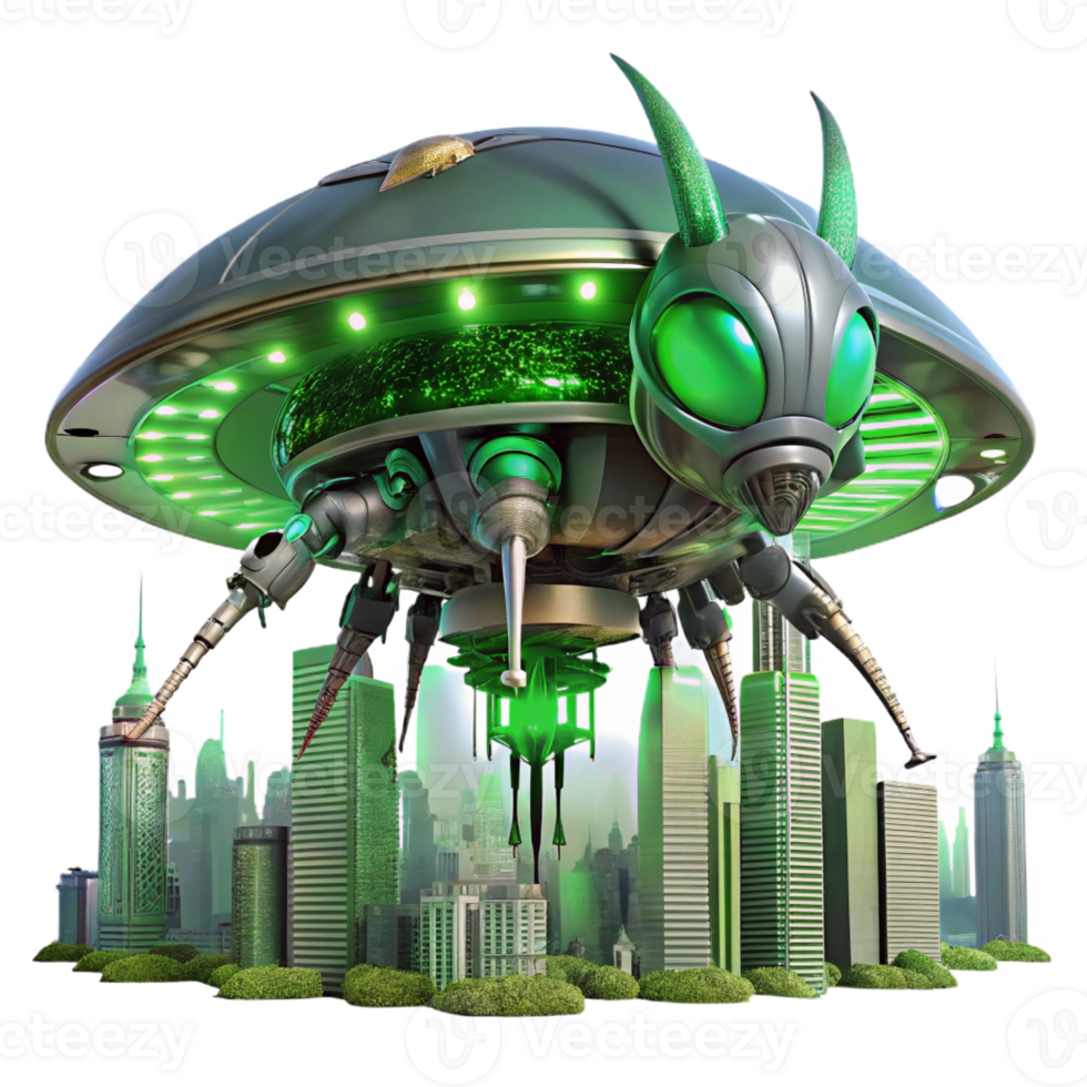 magnificent modern elegant contemporary A Colossal Biomechanical Spaceship original genuine png