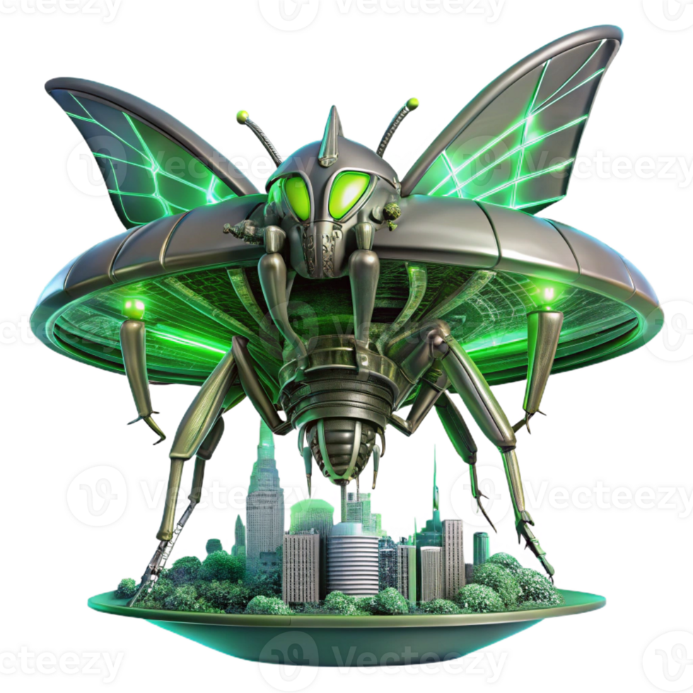 impressive abstract wonderful artistic A Colossal Biomechanical Spaceship high quality high resolution png