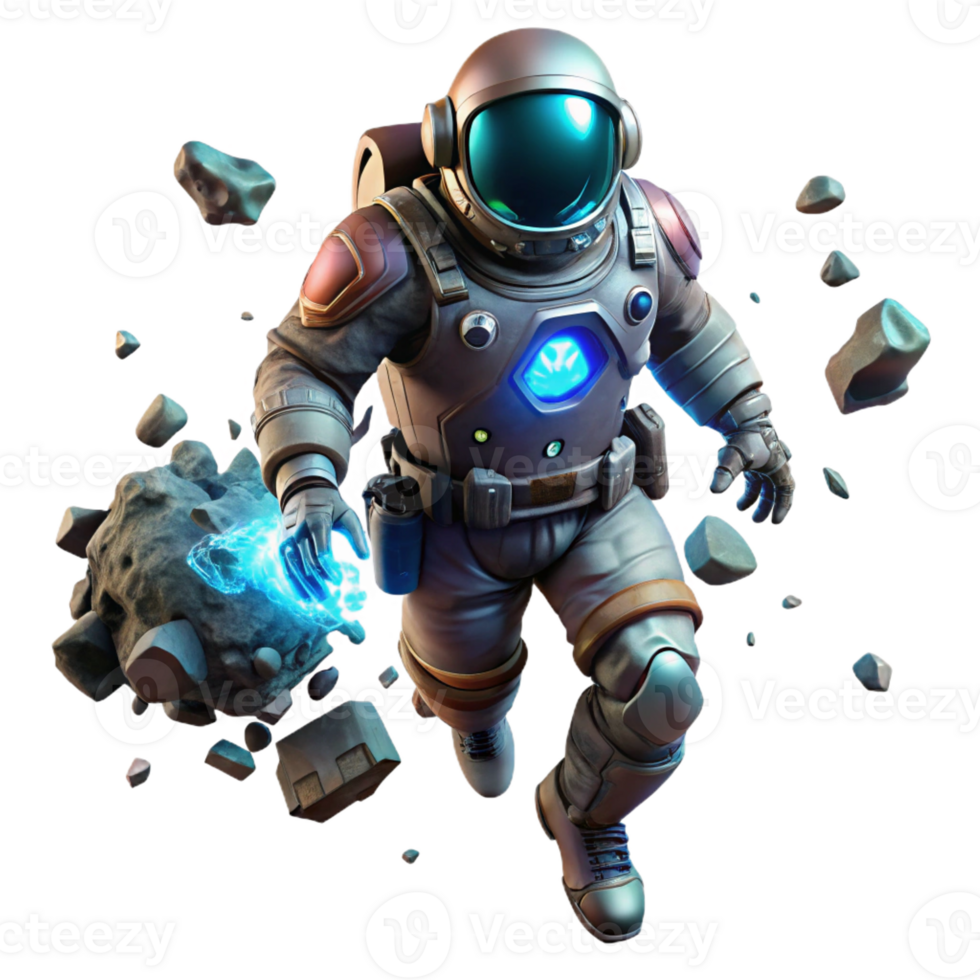 serene traditional wonderful classic A Lone Astronaut Clad in a high quality professional png