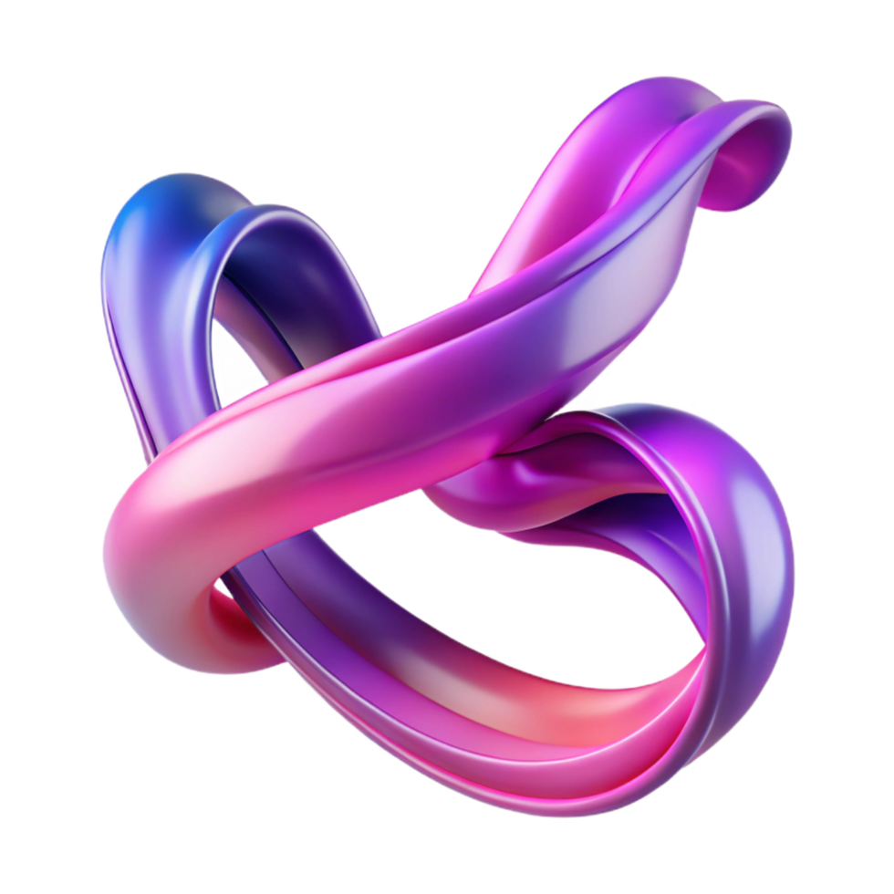 impressive creative stunning artistic Flowing Ribbons Twirling and authentic high quality png