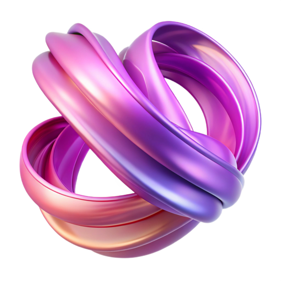 elegant artistic vibrant classic Flowing Ribbons Twirling and professional 4K png