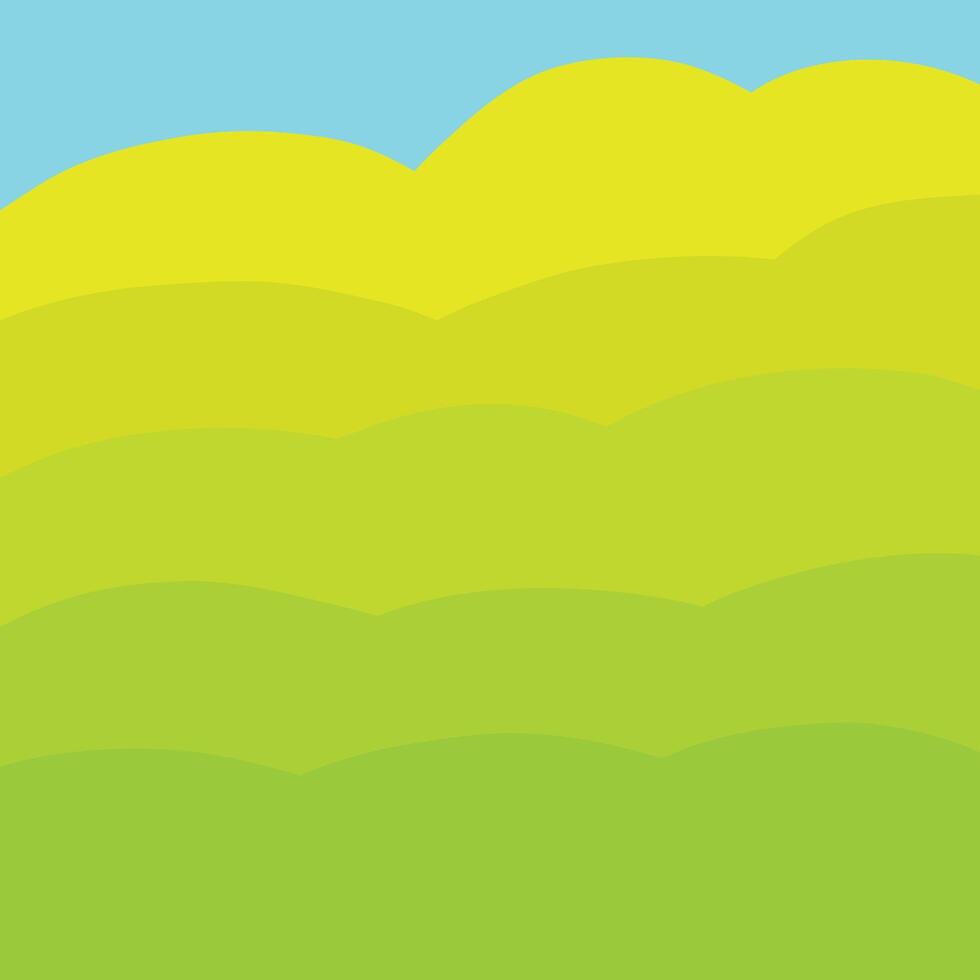 green yellow grass like clouds background illustration vector