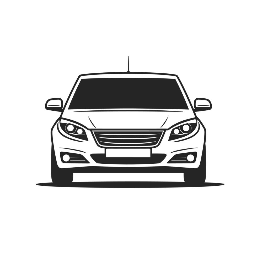 Modern Modern Car Icon Graphic Template with Clean Style vector