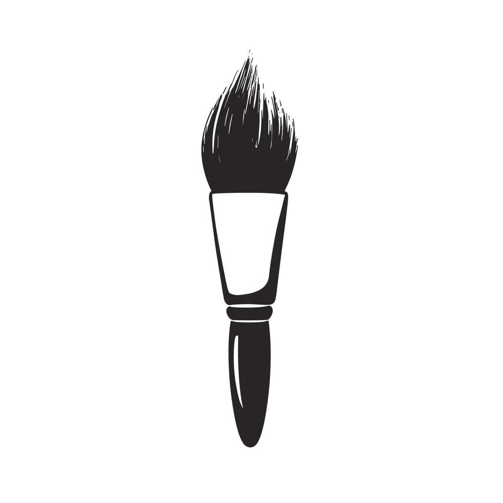 Abstract Painting Brush I Icon Set for Branding vector